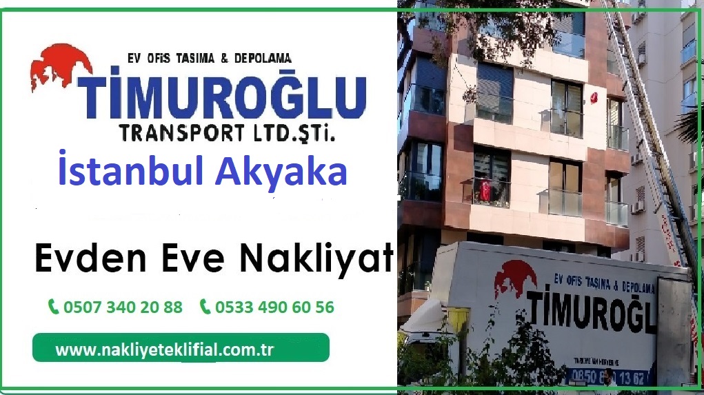 İstanbul Akyaka Evden Eve Nakliyat