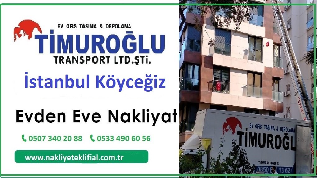 İstanbul Köyceğiz Evden Eve Nakliyat